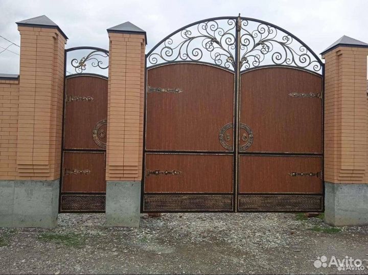 Кованый навес