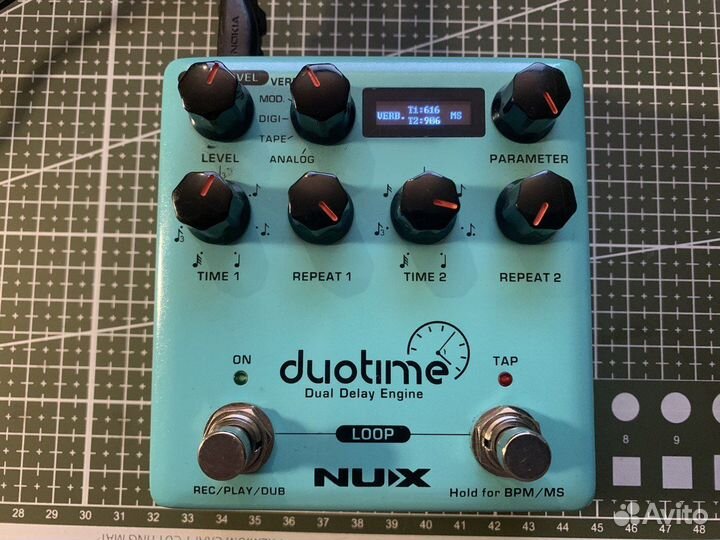 NUX duotime Dual Delay Engine