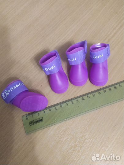 Резиновые сапожки для собачки