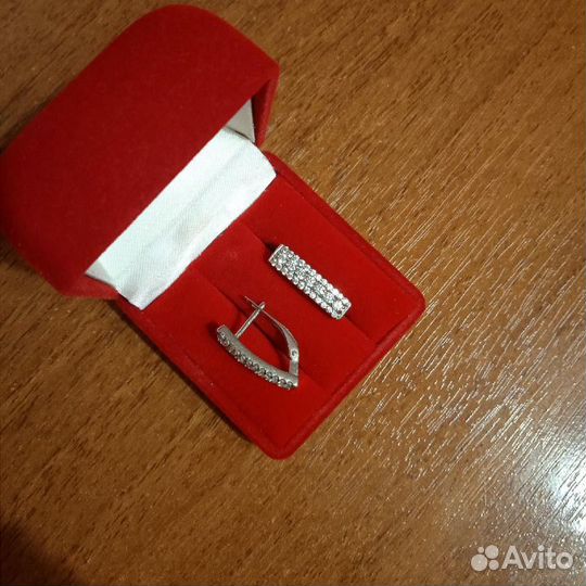 Серебряные серьги