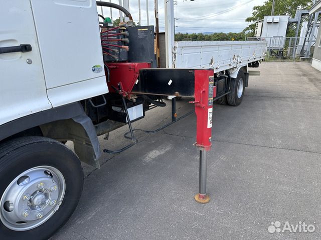 Бортовой грузовик Hino 500 (Ranger) с КМУ UNIC, 2010