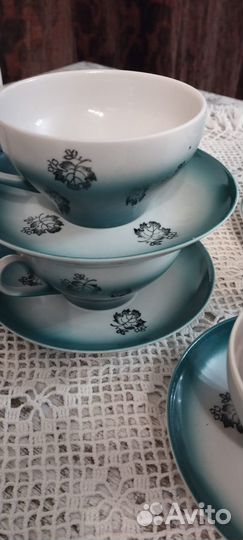 Чайные пары.Цена за однуДулёво СССР