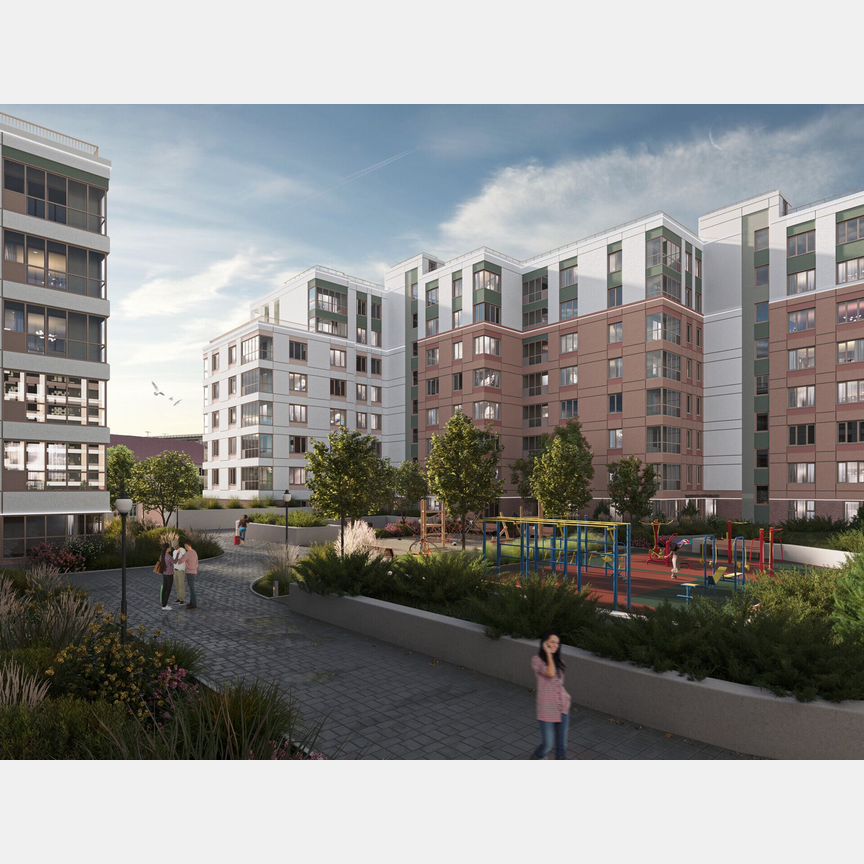 2-к. квартира, 41,2 м², 7/8 эт.