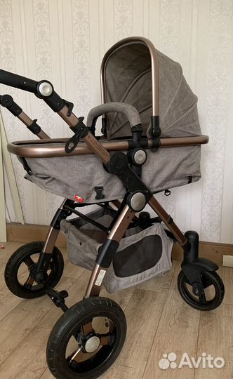 Детская коляска с автолюлькой