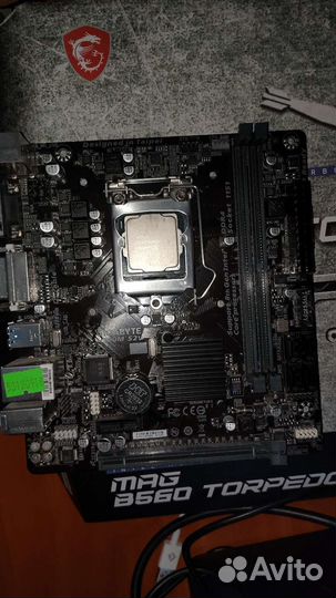 Intel core i3 8100 + gigabyte h310 s2v + кулер