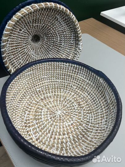 Корзина африканская (Сенегал) ручная работа
