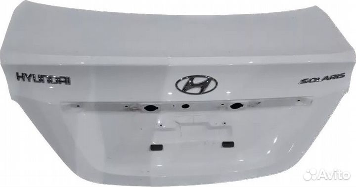 Крышка багажника solaris солярис 10-17 г. седан