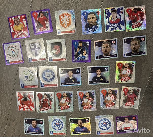 Наклейки евро 2024