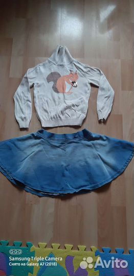 Вещи на девочку рост 110