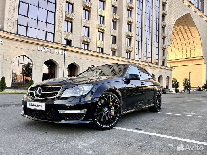 Mercedes-Benz C-класс AMG 6.2 AT, 2012, 124 000 км