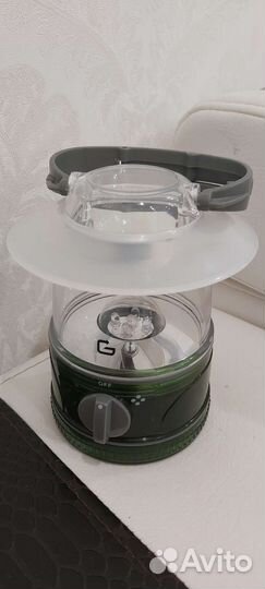 Туристическая лампа (динамо-фонарь)