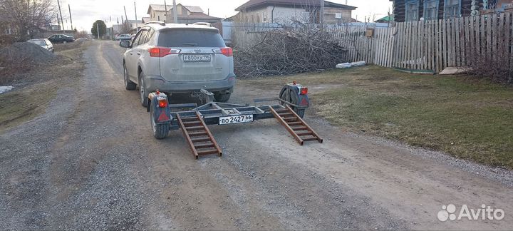 Прицеп, подкат, эвакуатор, жёсткая сцепка, лафет