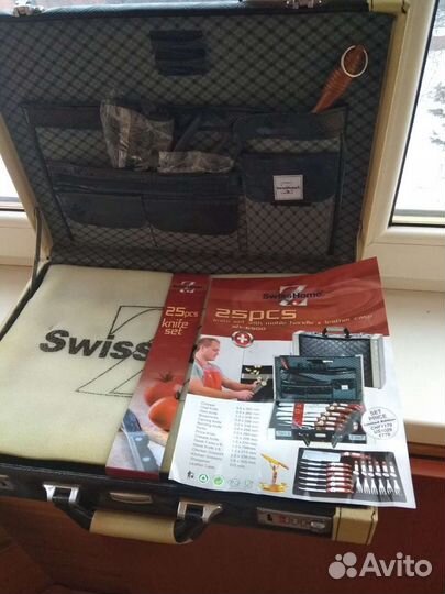 Набор кухонный,ножей в кейсе