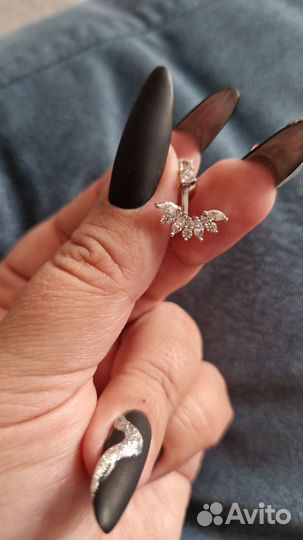 Серебряные серьги