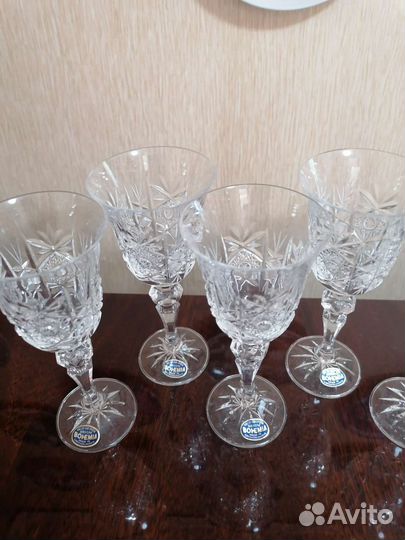 Фужеры хрусталь Bohemia