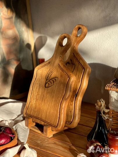 Доска разделочная проварена в масле или набор