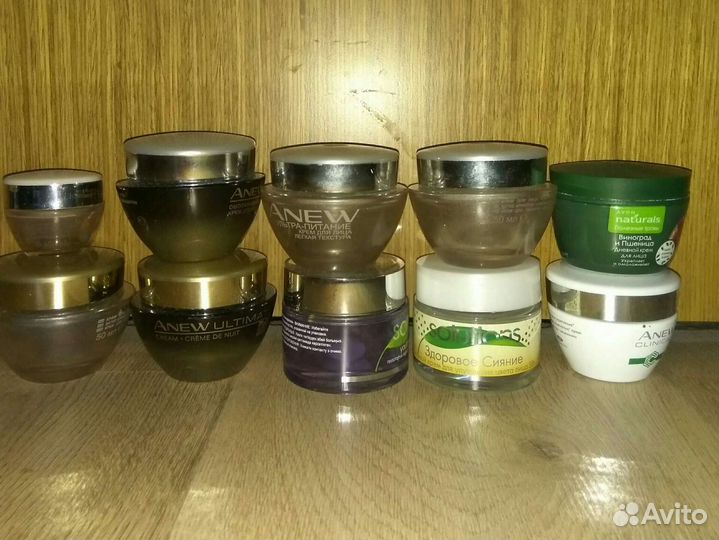 Пустые баночки из под крема