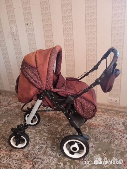 Коляска 2 в 1 бу