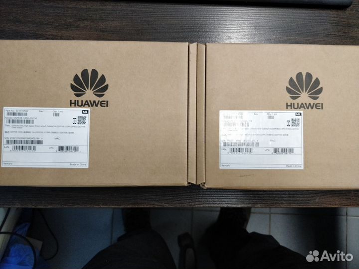 Кабель Huawei qsfp28-100G-CU1M, 02311KNW оригинал