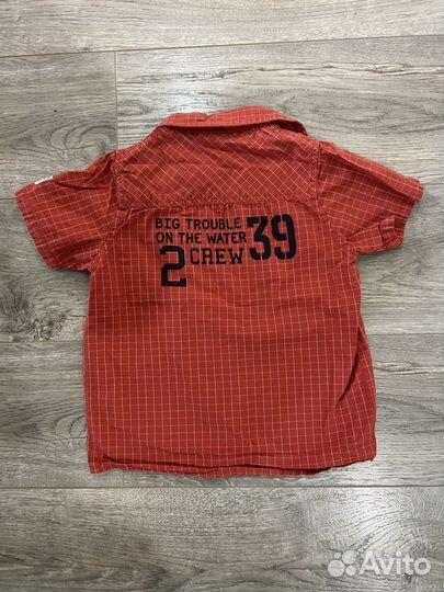 Рубашка летняя на мальчика
