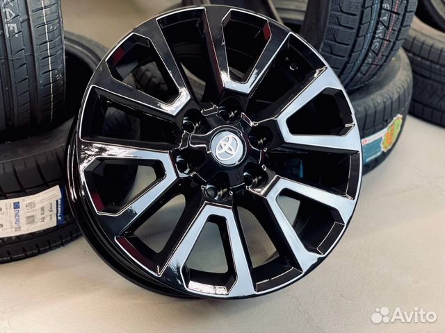 Диски Prado R18 Black Onyx Prado 120/150/Pajero