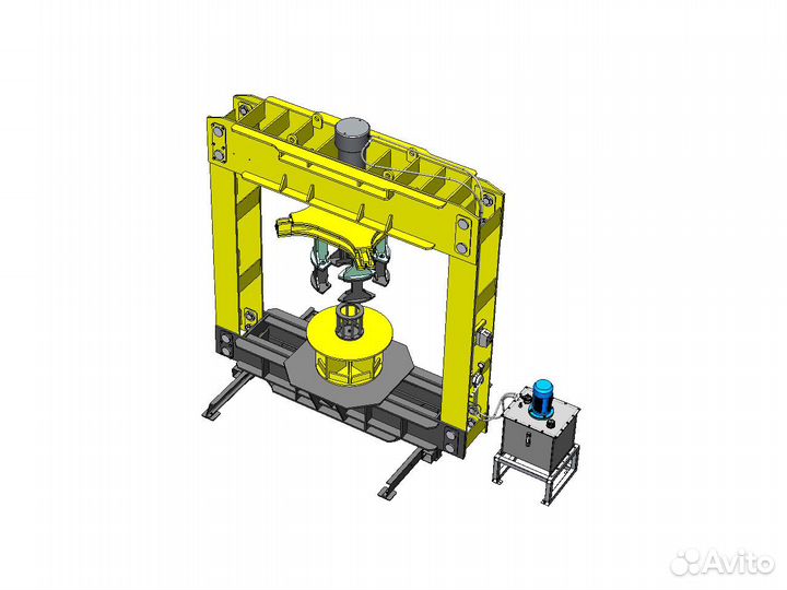 Пресс шиномонтажный Автомотив пш250В на 250 тонн