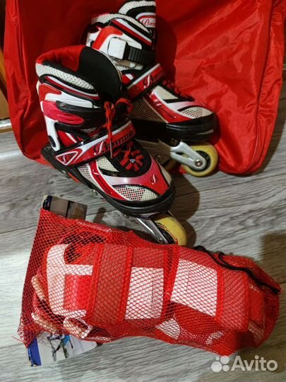 Роликовые коньки детские 31-34р