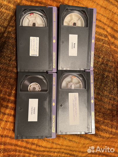 Аудиокассета maxell professional betacam sp