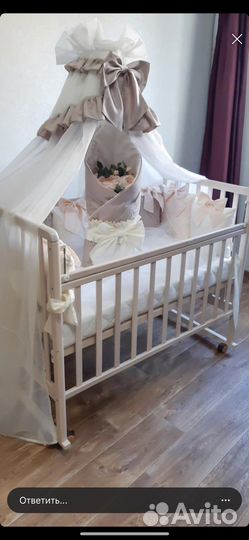 Бортики в детскую кроватку