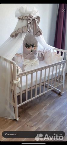 Бортики в детскую кроватку