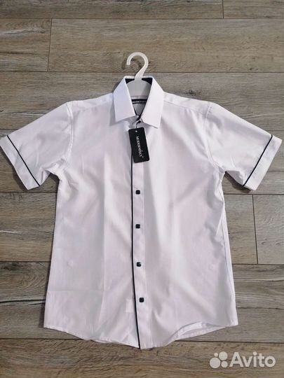 Рубашка на кнопках 116-158