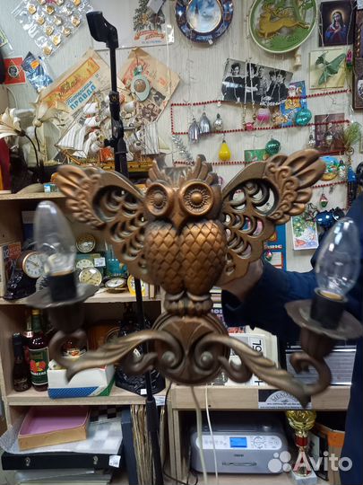 Светильник настенный Сова СССР