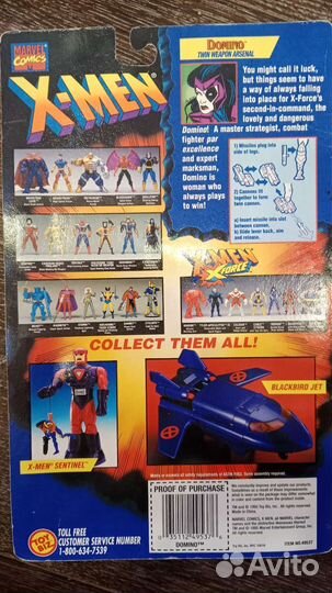 Фигурка X-men Domino 95 год toy biz