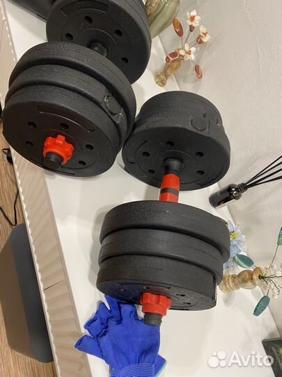 Гантели разборные