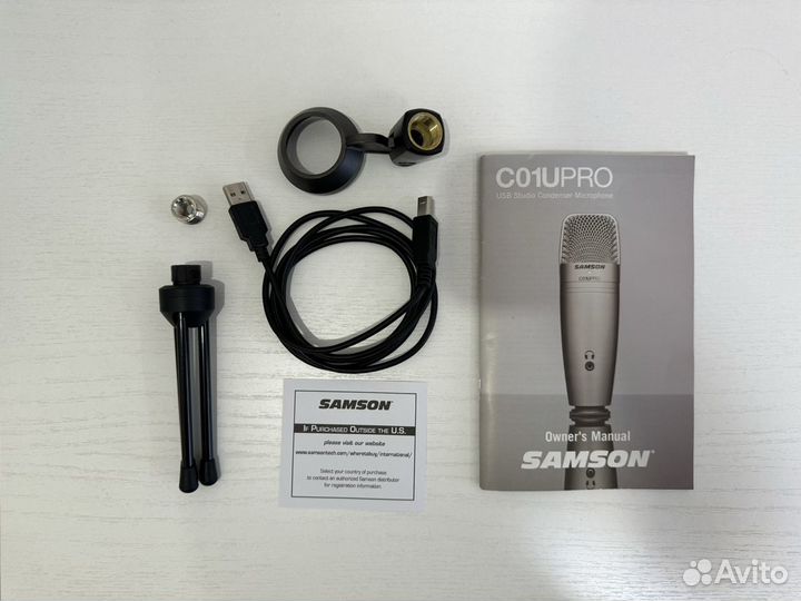 Микрофон Samson c01u pro