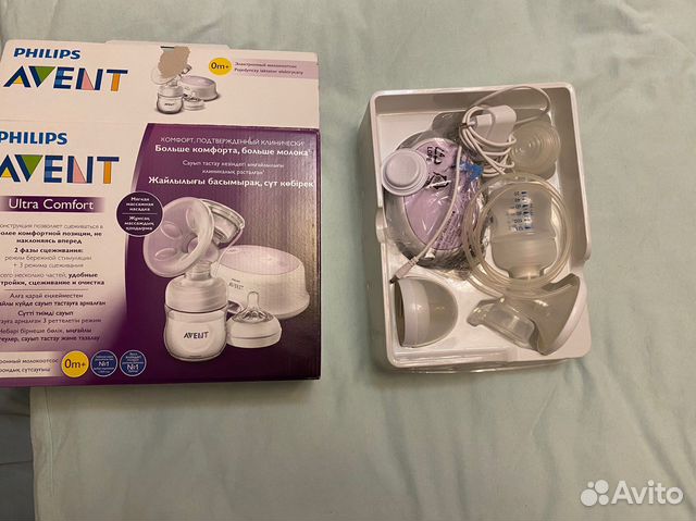 Молокоотсос avent электрический