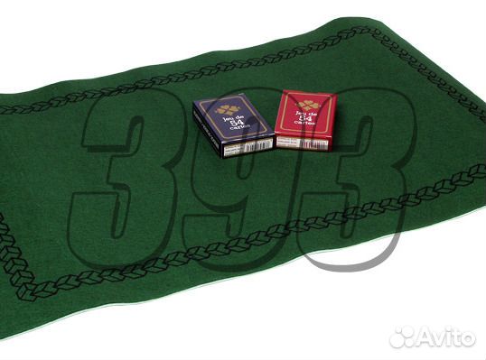 Покерное поле Tapis de Jeux + 2 колоды карт (2326)