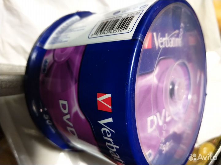 DVD+R диски Verbatim 4.7 gb