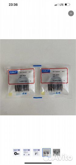 Подшипник SKF 608-2RSH размер 8x22x7 (2 шт)