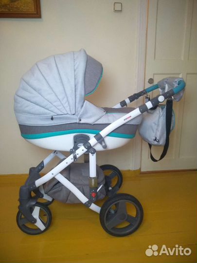 Коляска 3 в 1 bebe mobile movo