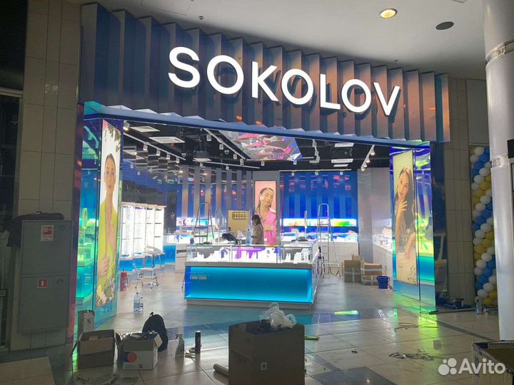 Монтаж наружной и внутренней рекламы