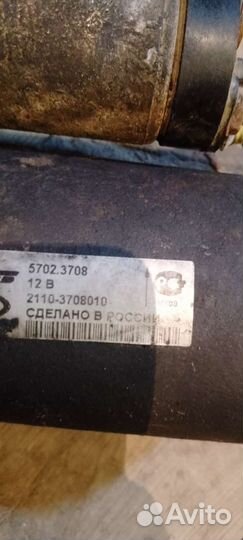Стартер на ваз 2110-2112