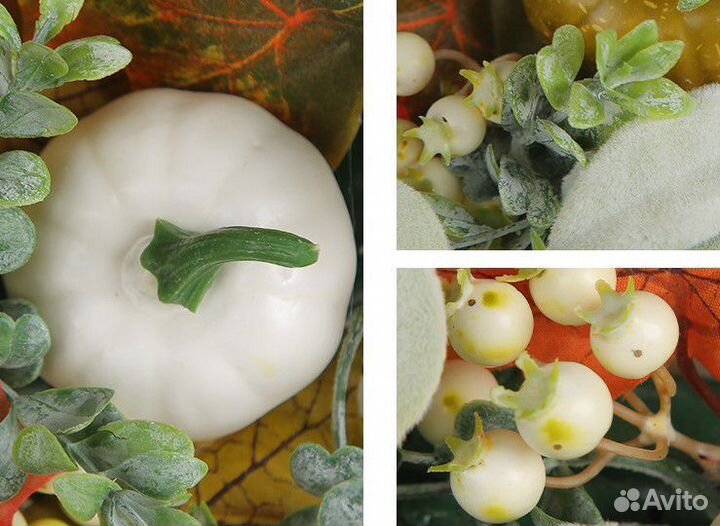 Осенний венок на дверь