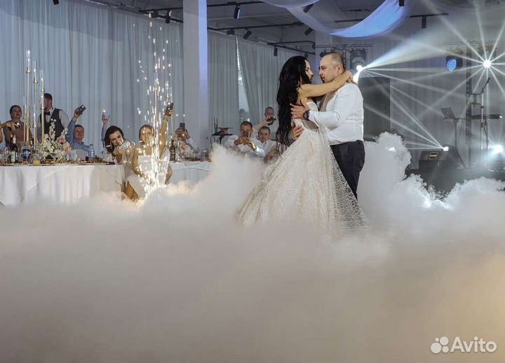 Холодные сценические фонтаны