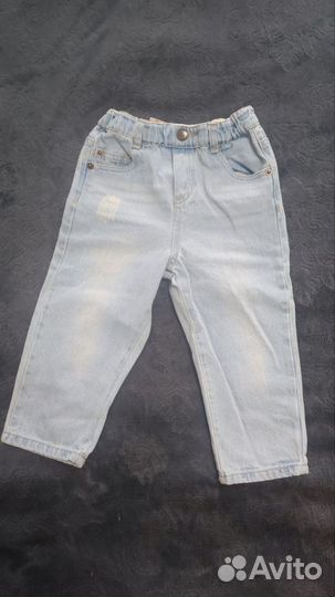 Джинсы для мальчика 86