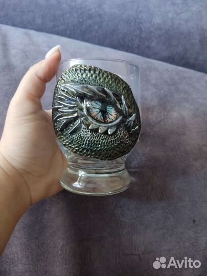 Бокалы для виски с декором