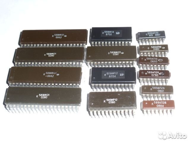 Микросхема кр580, кр581, кр588, К589