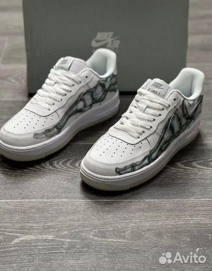 Nike Air Force 1 Low White Skeleton