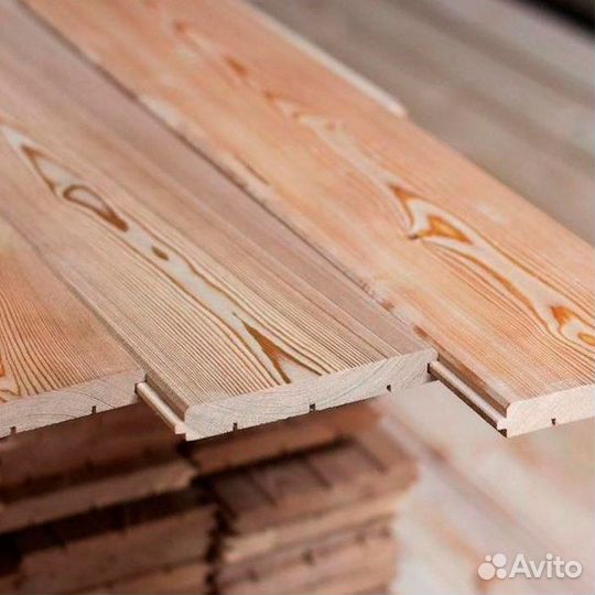 Вагонка Штиль лиственница Сорт ав