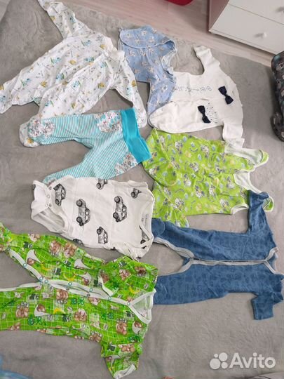Пакет вещей на мальчика 56-86